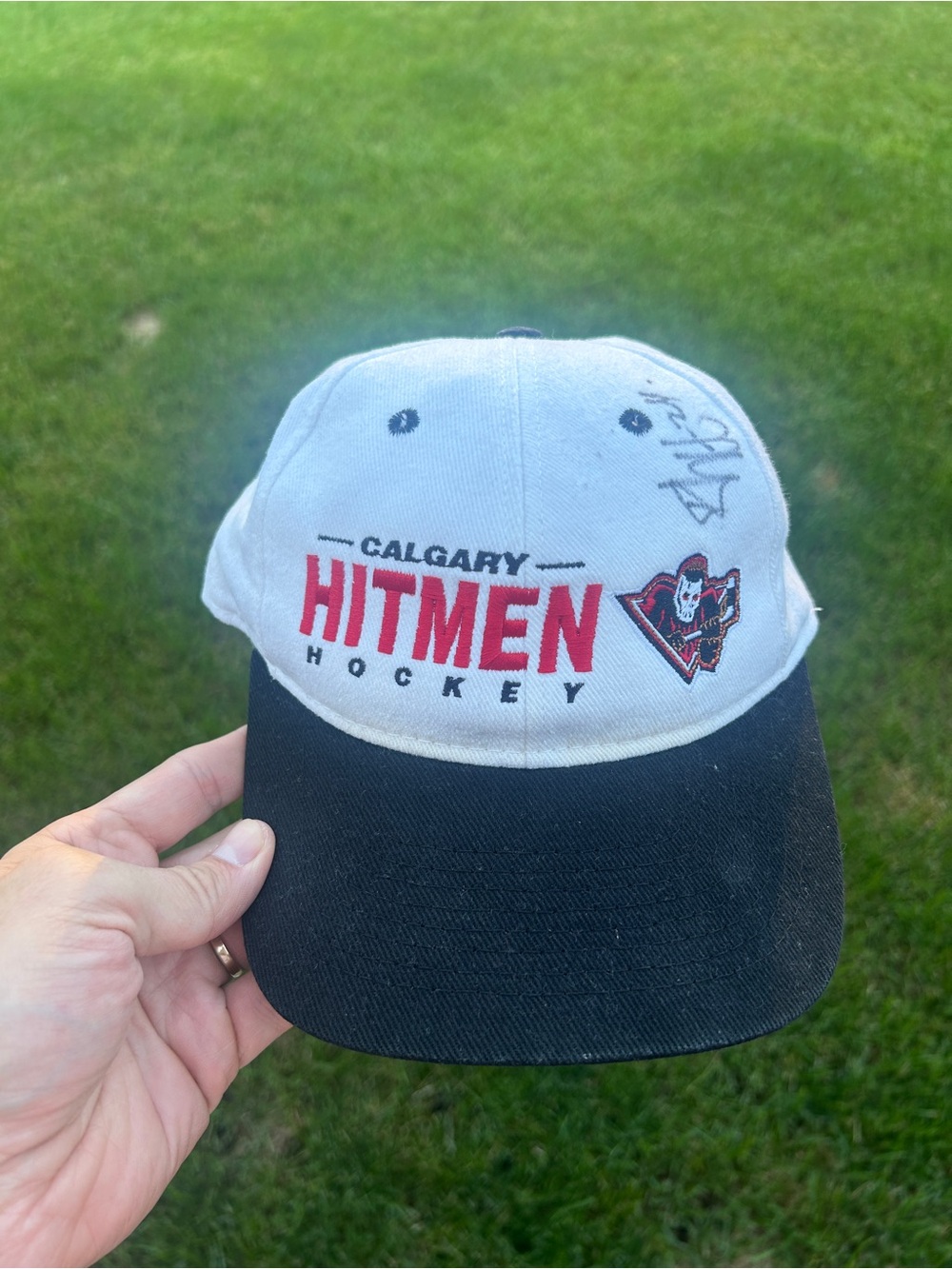 Vintage Calgary Hitmen Snapback